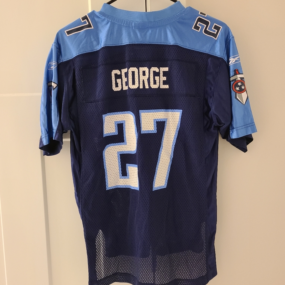 Eddie George Titans Jersey